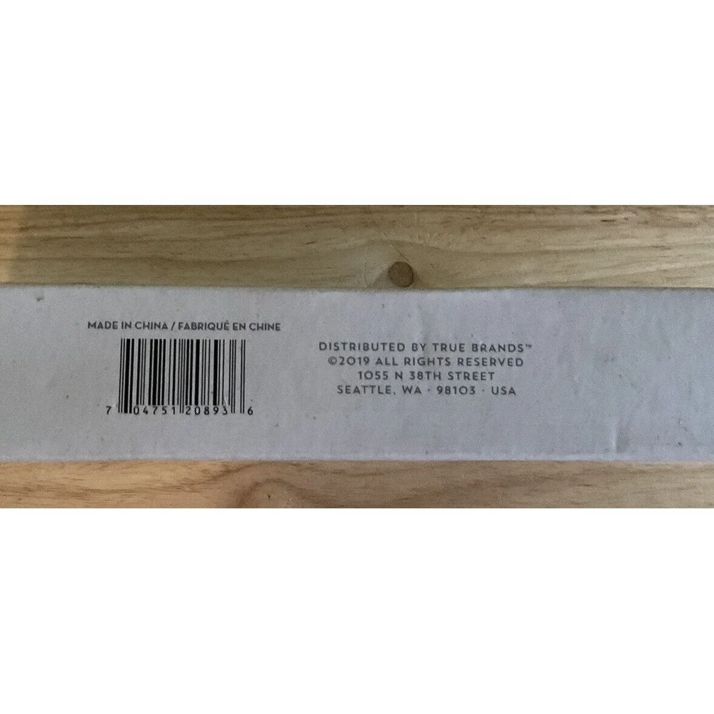 Twine Living Co Gourmet Wood‎ and Ceramic Cheese Board Gift Set New in Box
